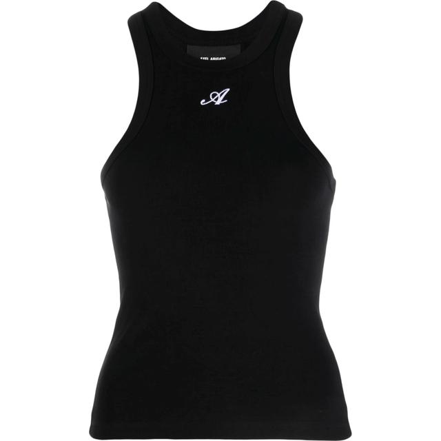 Marškiniai be rankovių moterims, Juoda, Signature Tank Top