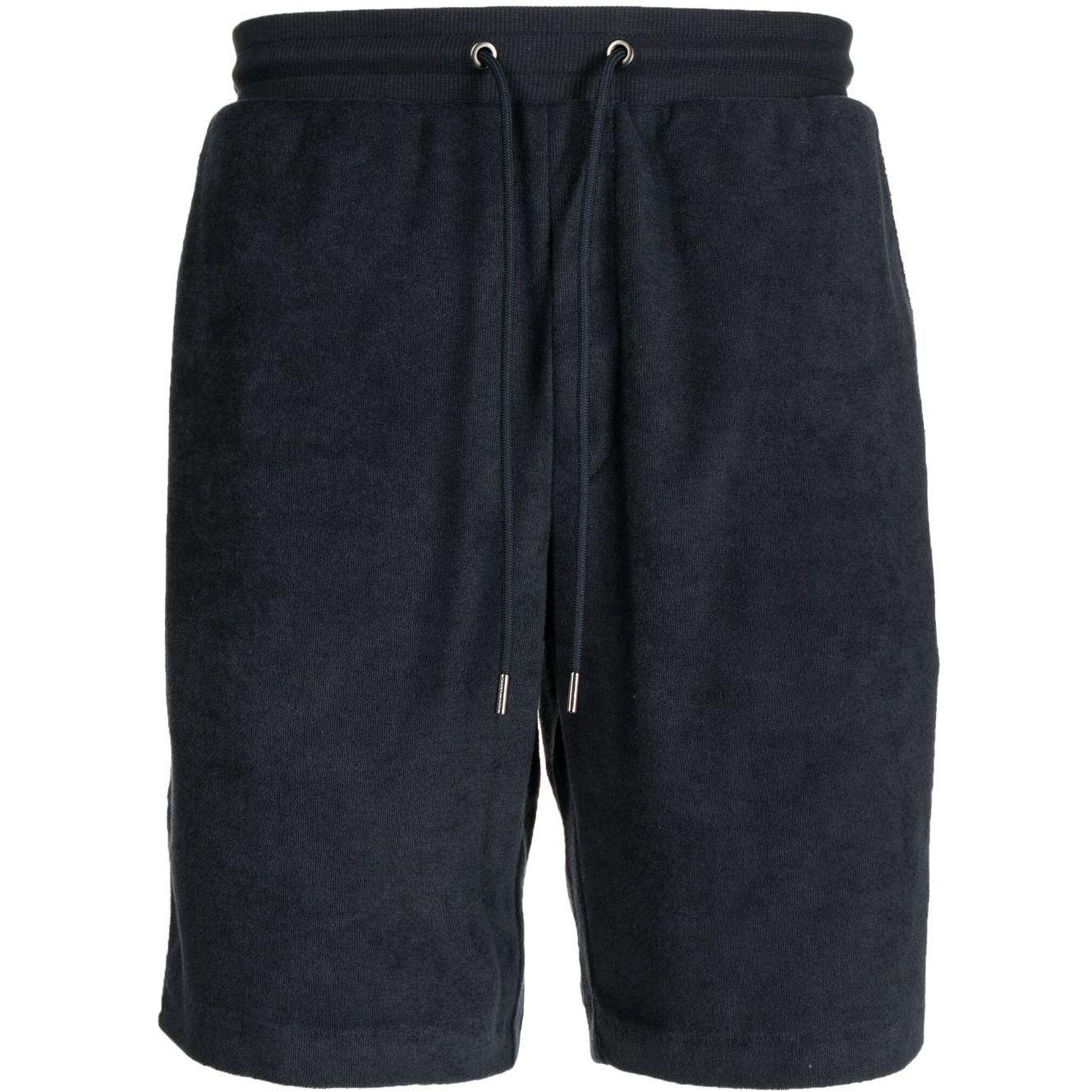 Šortai vyrams, Mėlyna, Terry piped short