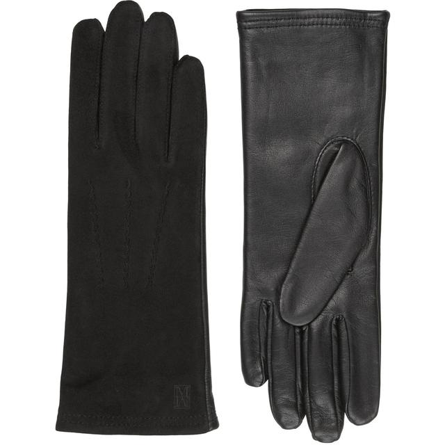 Pirštuotos pirštinės moterims, Juoda, Gloves 410813204013