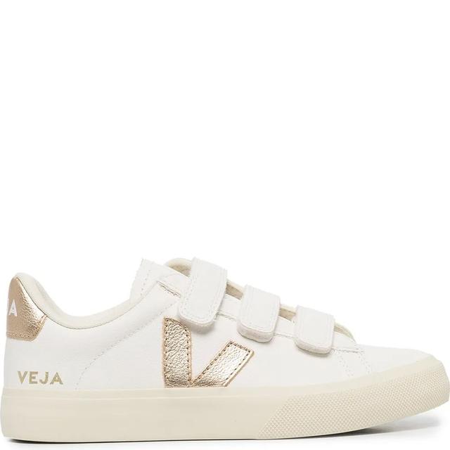 Laisvalaikio bateliai moterims, Balta, Recife leath sneakers