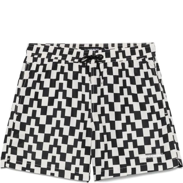 Šortai vyrams, Juoda, Banks bridge stack swim trunks