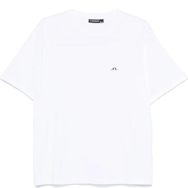 Marškinėliai trump. rankovėmis vyrams, Balta, Parcy organic logo tee