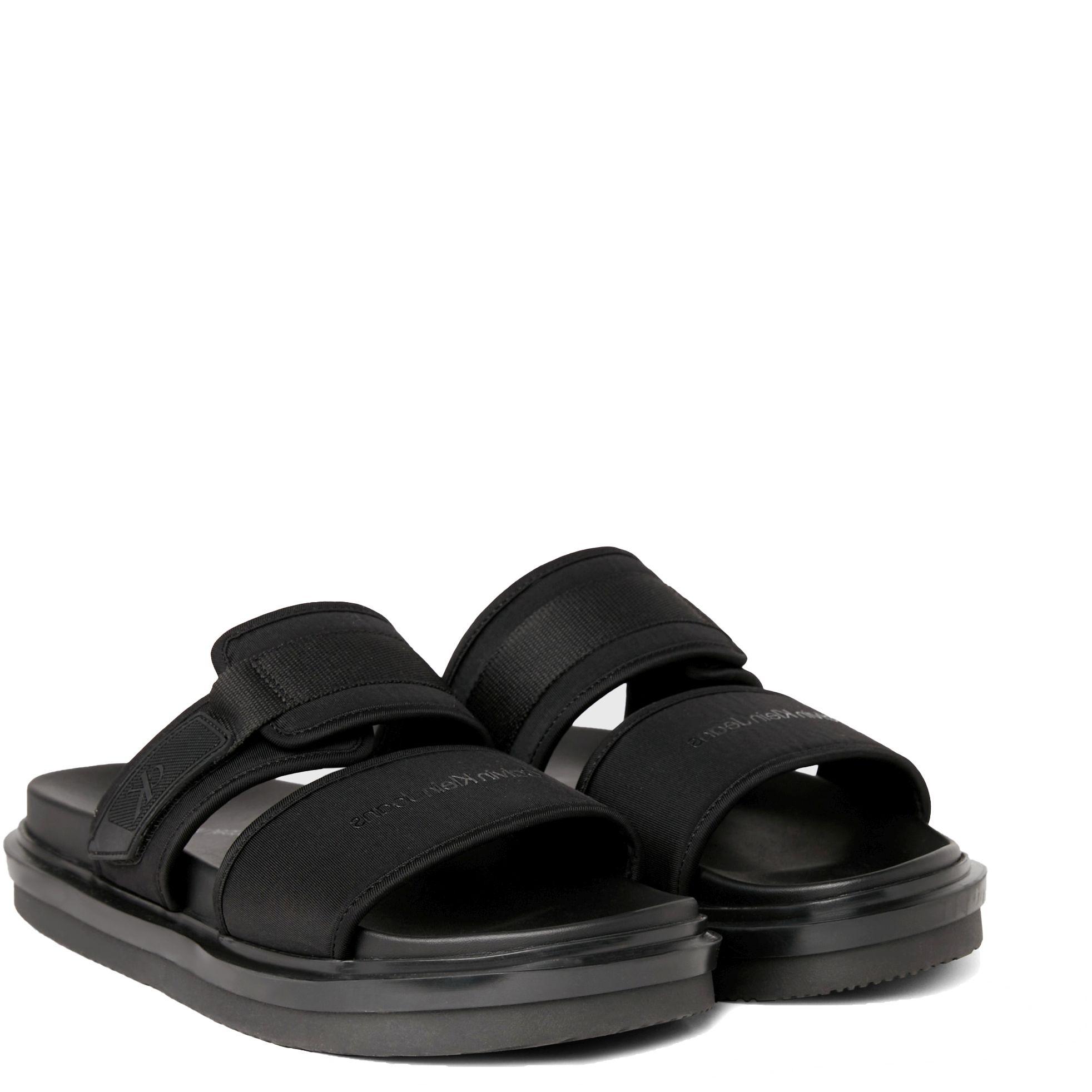 Šlepetės vyrams, Juoda, Double bar sandal