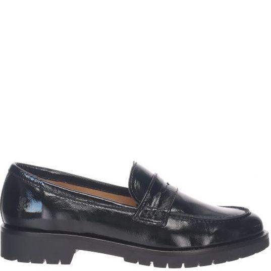 Loaferiai moterims, Juoda, PINNEA loafers