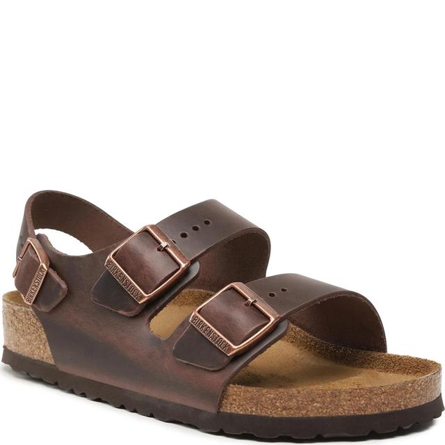 Basutės, Ruda, Milano LEOI sandals
