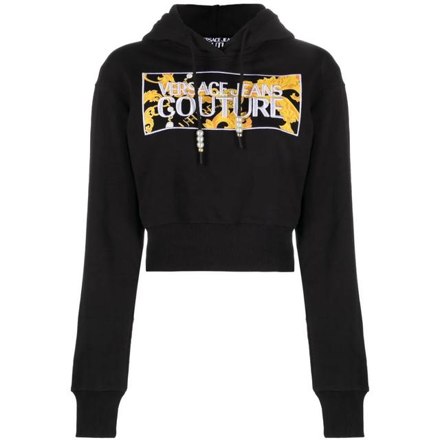Sportinis nertinis moterims, Juoda, Logo sweatshirt