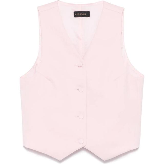 Marškiniai be rankovių moterims, Rožinė, Pauline vest