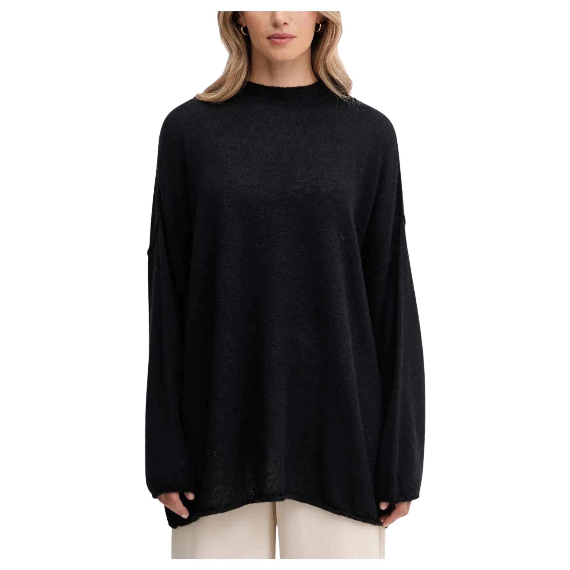 Megztinis moterims, Juoda, Marshall sweater