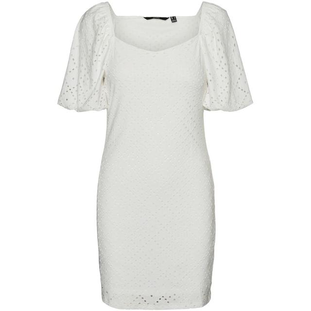 Mini suknelė moterims, Balta, VMTASSA 2/4 MINI DRES