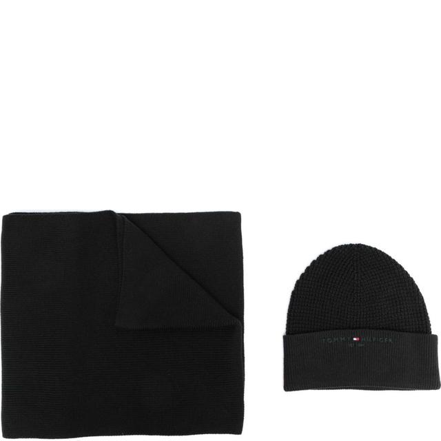 Rinkinys vyrams, Juoda, HORIZON SCARF & BEANIE GP