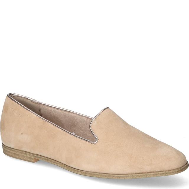 Loaferiai moterims, Smėlio, LOAFERS