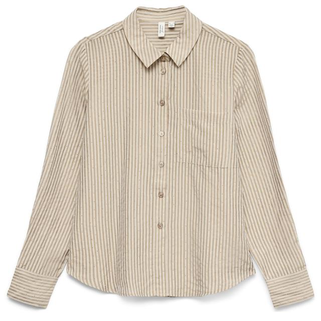 Marškiniai ilgomis rankovėmis moterims, Pilka, Mara