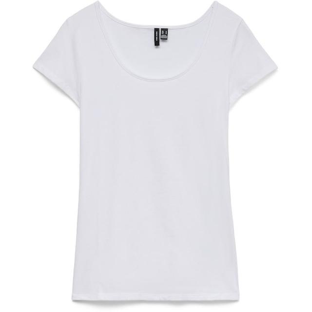 Marškinėliai moterims, Balta, VMMAXI MY SOFT SS U-