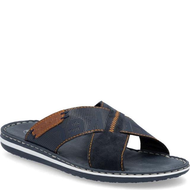 Šlepetės vyrams, Mėlyna