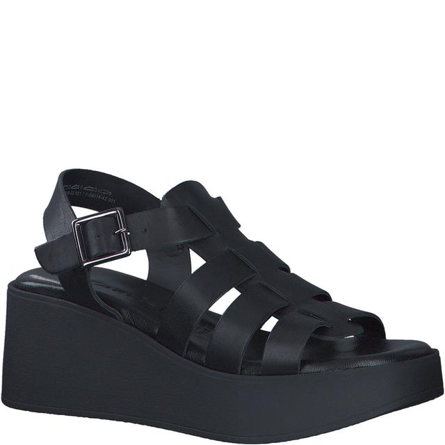 Basutės moterims, Juoda, Sandals