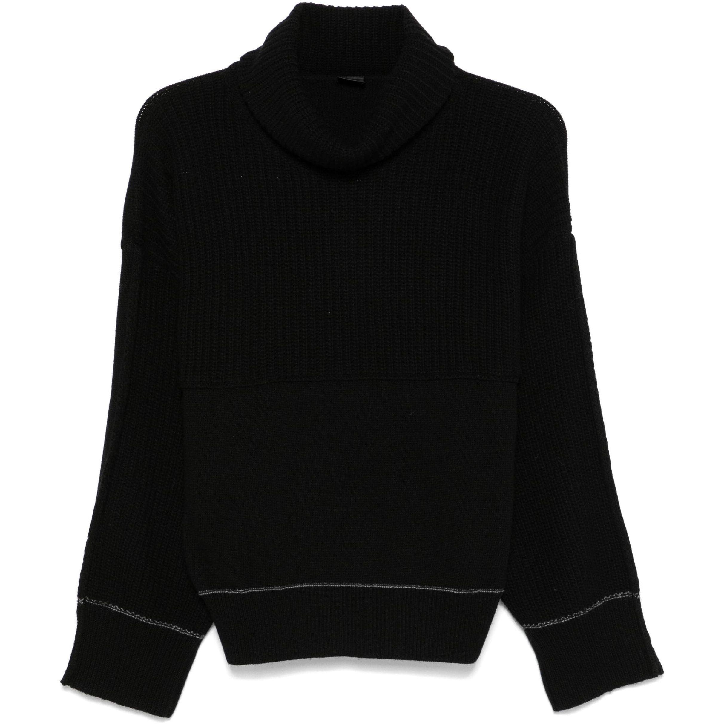 Megztinis moterims, Juoda, Knitted sweater