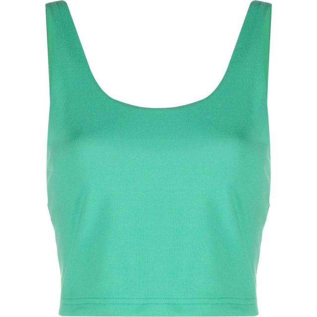 Marškiniai be rankovių moterims, Žalia, Tank sleeves top