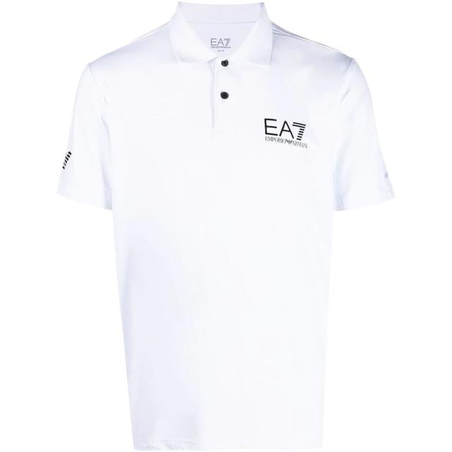 Polo marškiniai trumpos rank. vyrams, Balta, Polo shirt