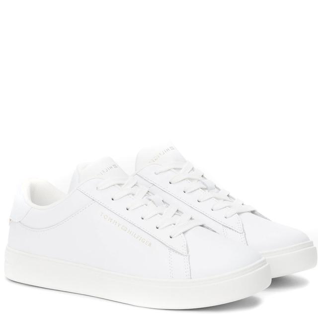 Laisvalaikio bateliai moterims, Balta, Essential court sneaker