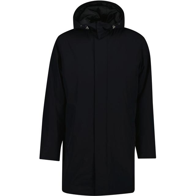 Paltas vyrams, Juoda, padded car coat