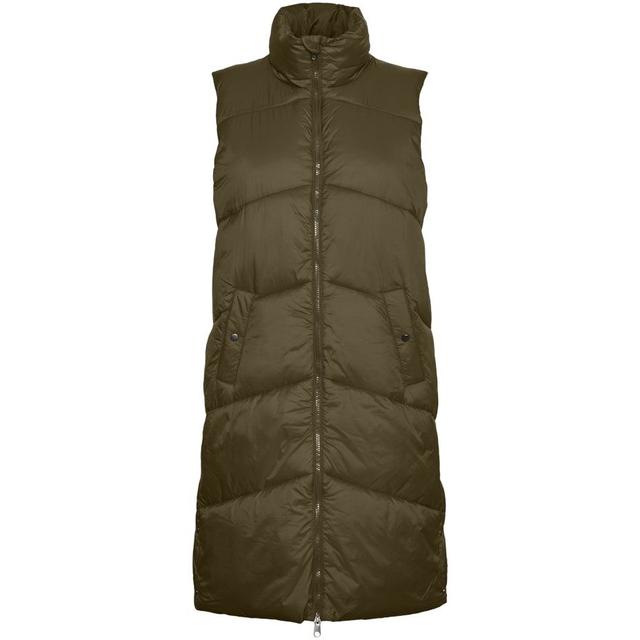 Paltas moterims, Žalia, VMUPPSALA 3-4 WAISTCO