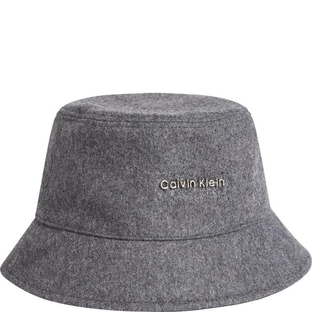 Kepurė moterims, Pilka, Must bucket hat
