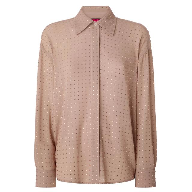 Marškiniai ilgomis rankovėmis moterims, Rožinė, Oliva shirt