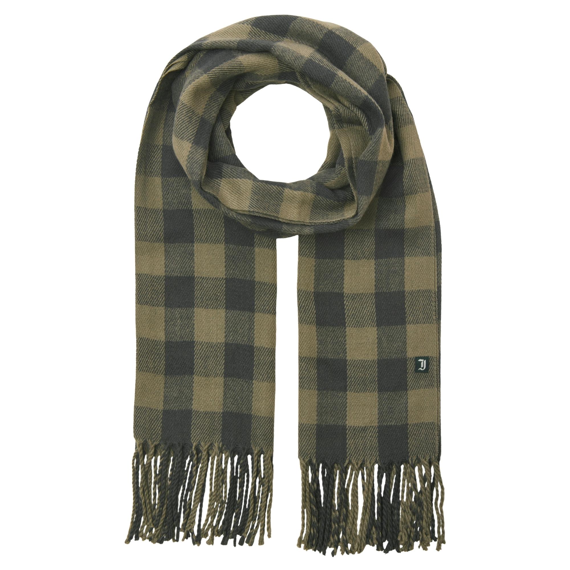 Šalikas vyrams, Pilka, Lint check scarf