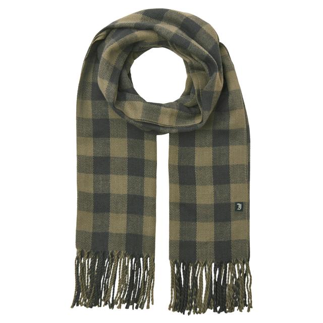 Šalikas vyrams, Pilka, Lint check scarf