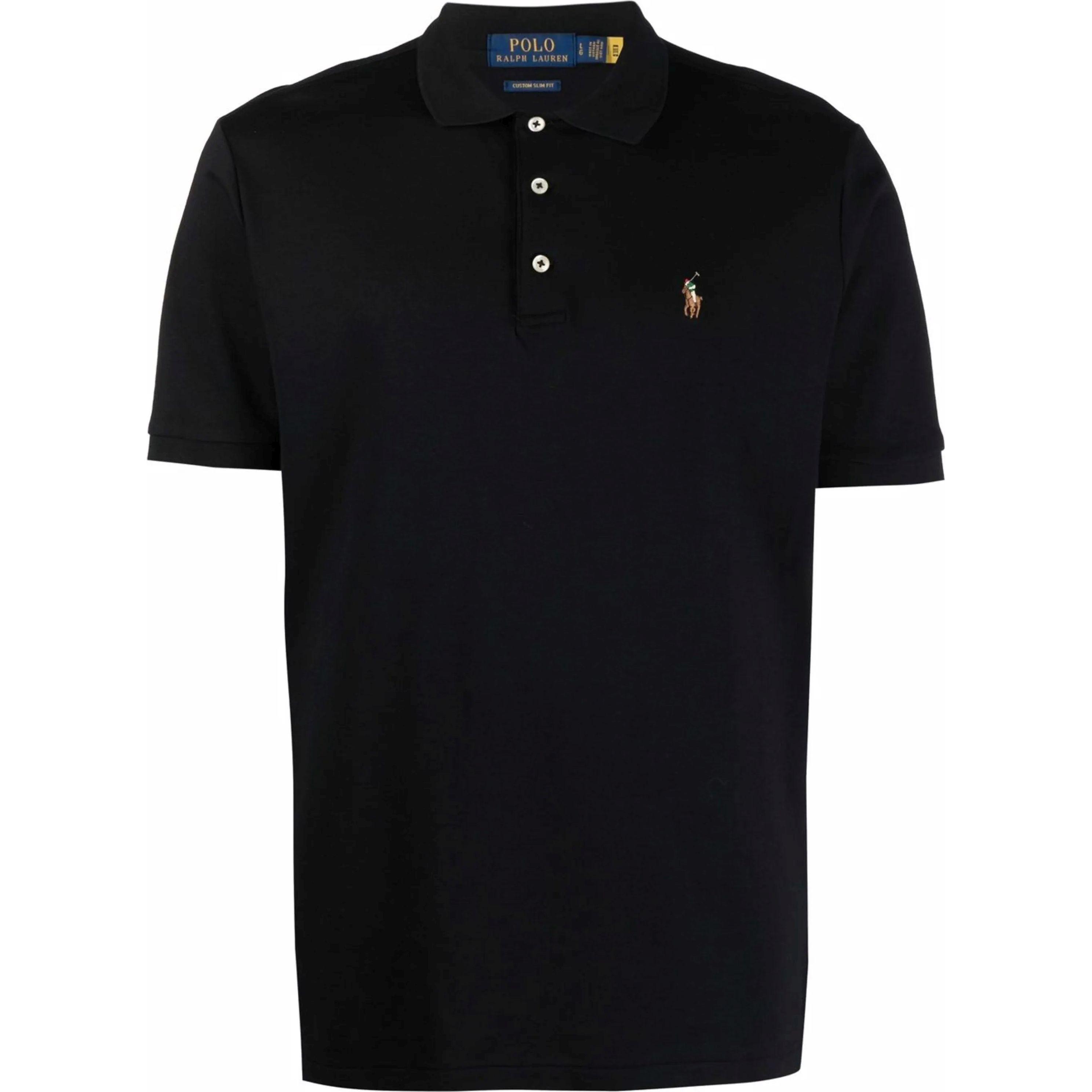 Polo marškiniai trumpos rank. vyrams, Juoda, Polo shirt
