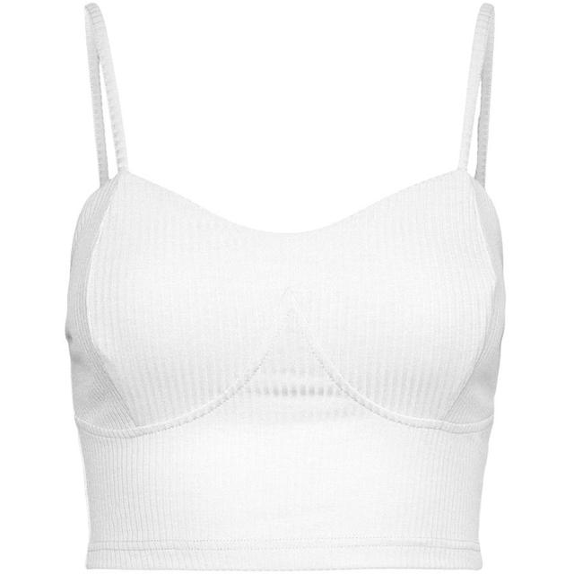 Palaidinės moterims, Balta, NMADELE S/L CROP TOP