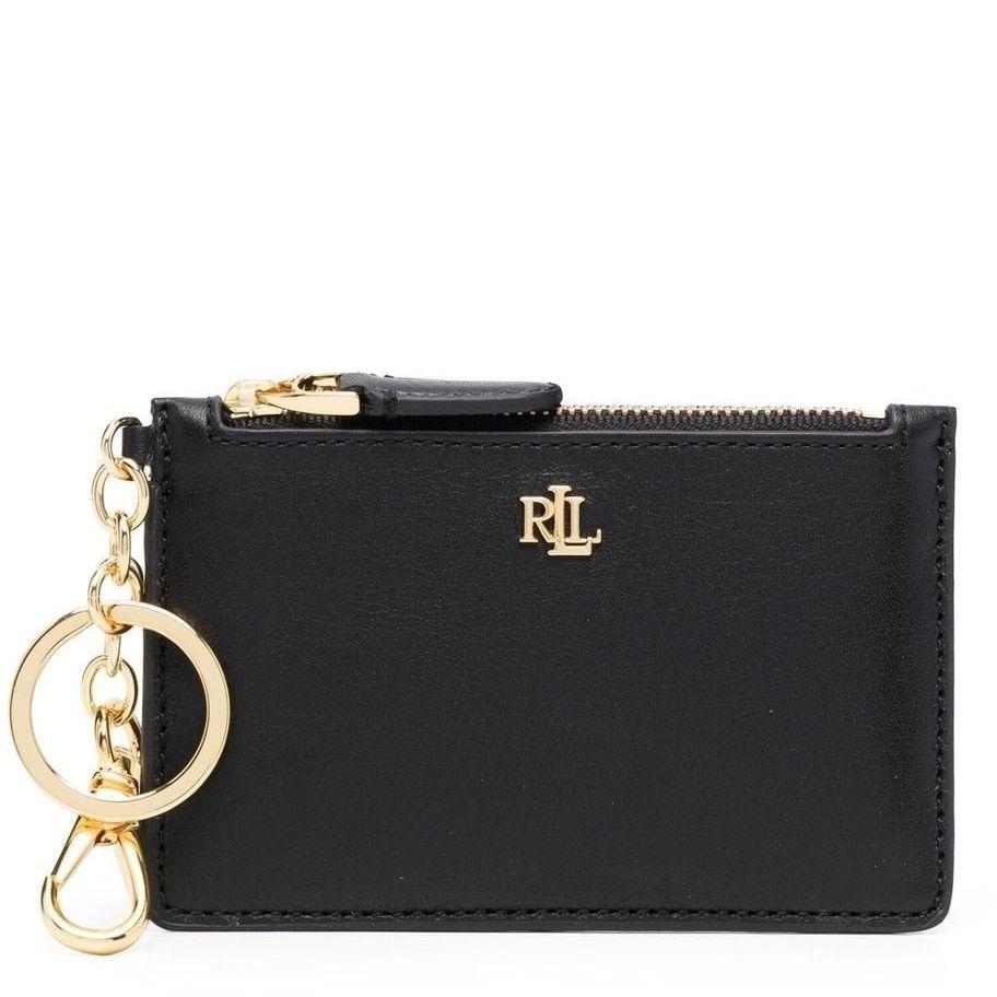 Piniginė moterims, Juoda, Zip card case