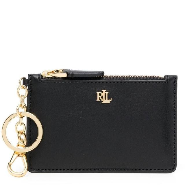 Piniginė moterims, Juoda, Zip card case