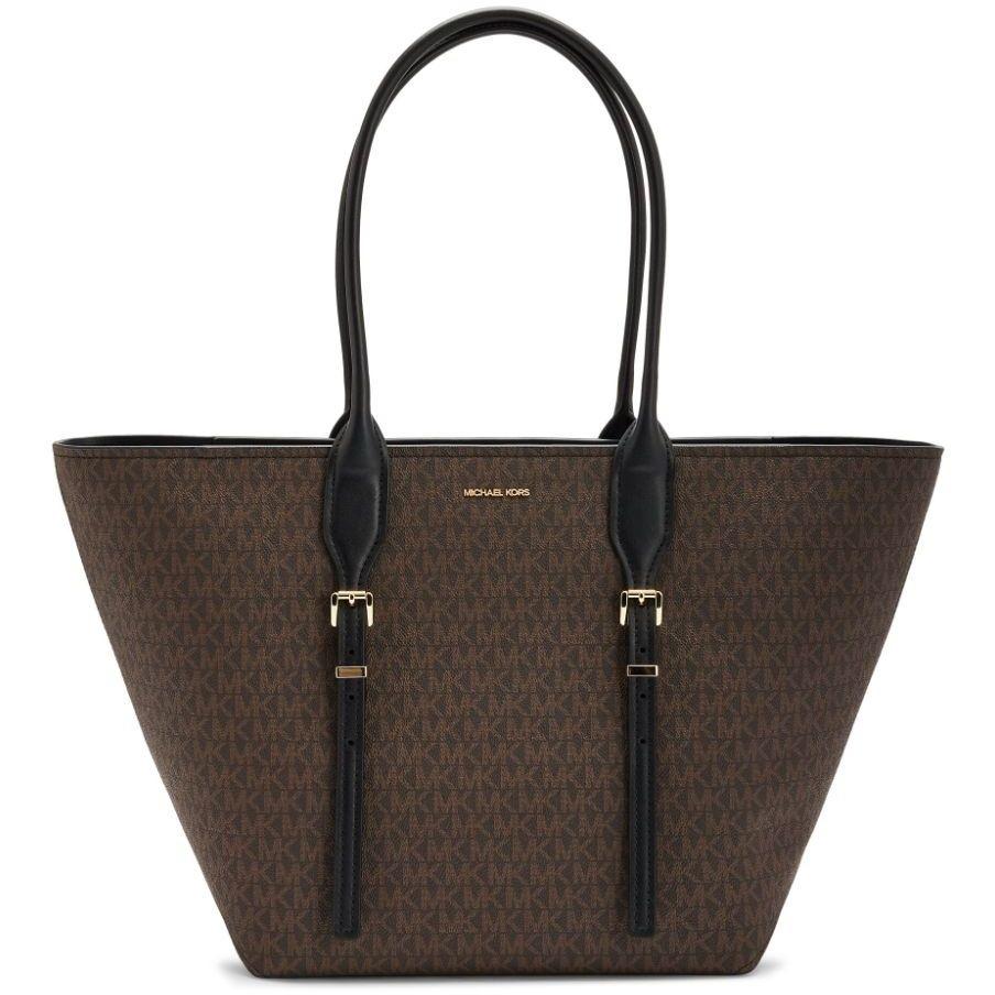 Pirkinių krepšys moterims, Ruda, Lg buckle tote