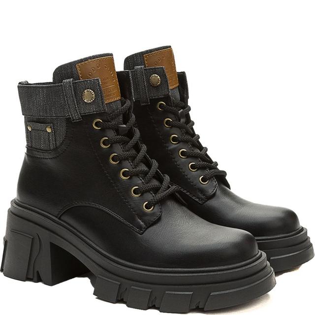 Aulinukai moterims, Juoda, Booties