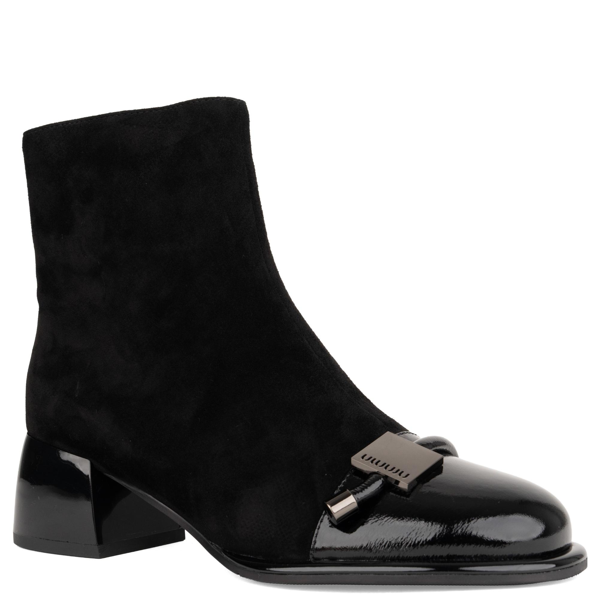 Aulinukai moterims, Juoda, Booties (mažintas – rinkitės dydžiu didesnį)