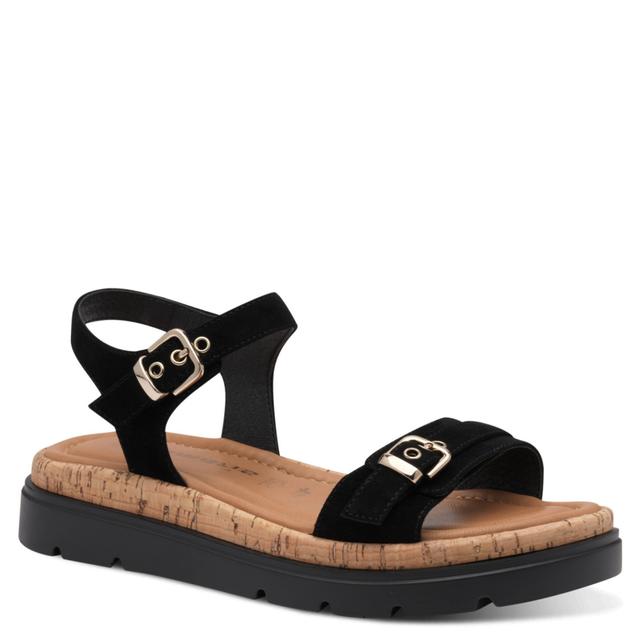 Basutės moterims, Juoda, Sandals