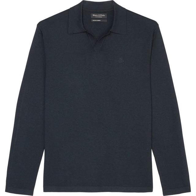 Polo marškiniai ilgos rank. vyrams, Mėlyna, Polo long 428513560320