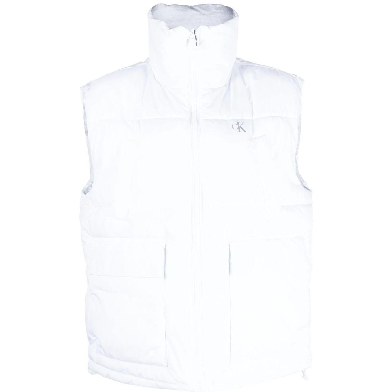 Pūkinė liemenė moterims, Balta, Reversible vest