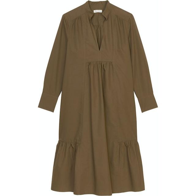 Midi suknelė moterims, Ruda