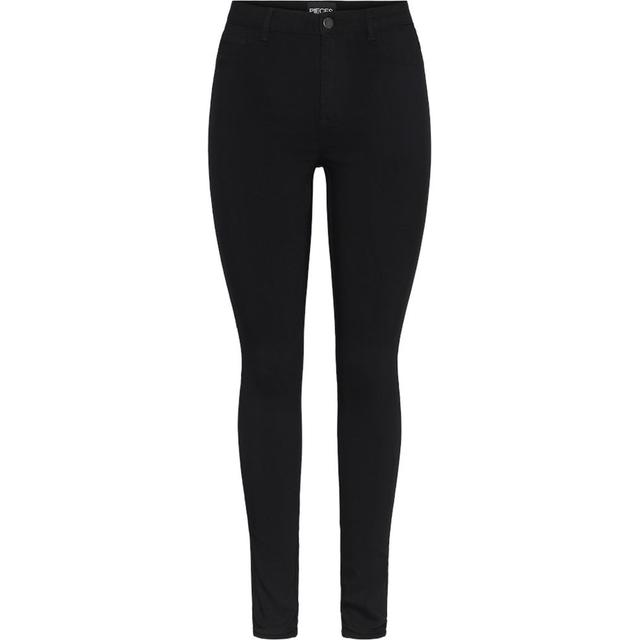 Tamprės moterims, Juoda, PCHIGHSKIN WEAR JEGG