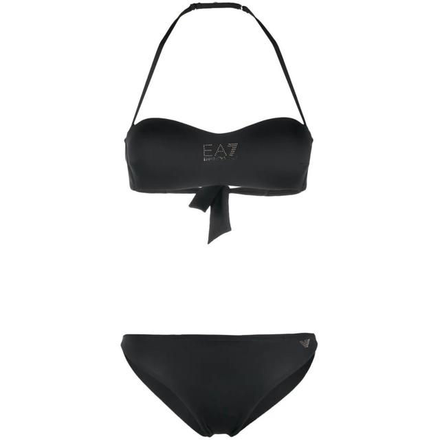 Maudymosi kostiumėlis moterims, Juoda, Bikini