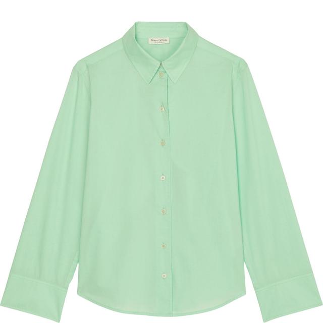 Marškiniai ilgomis rankovėmis moterims, Žalia