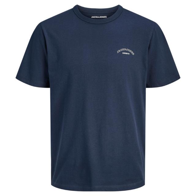 Marškinėliai vyrams, Mėlyna, College logo ss