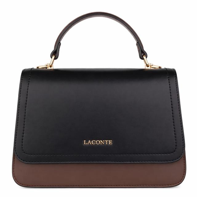 Rankinė per petį moterims, Juoda, Crossbody