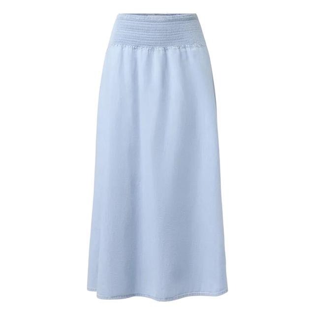 Midi sijonas moterims, Mėlyna, Skirts