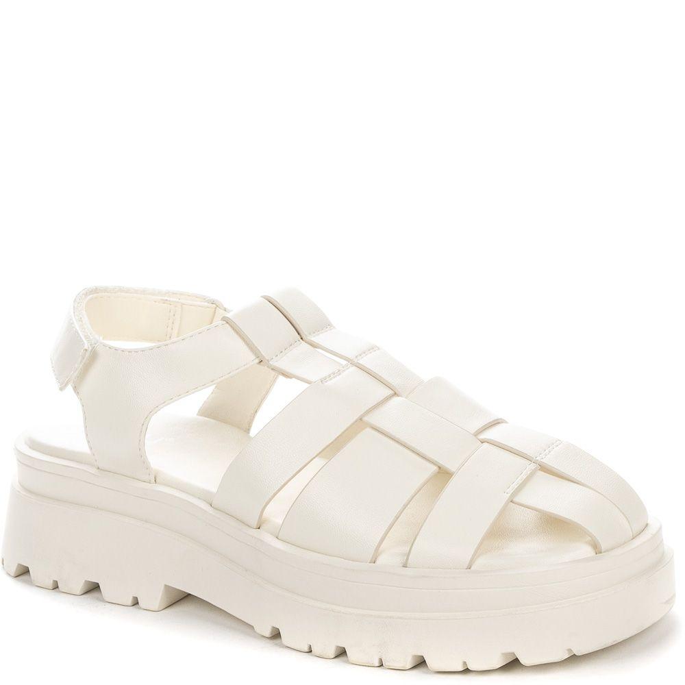 Basutės moterims, Balta, SANDALS