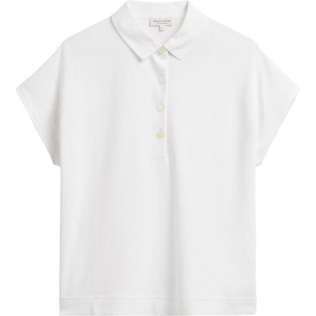 Polo marškiniai trumpos rank. moterims, Balta, Polo short 516232153021