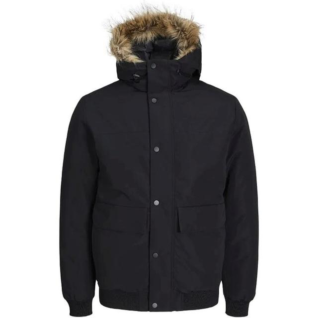 Striukė vyrams, Juoda, JJCHAMP BOMBER JACKET