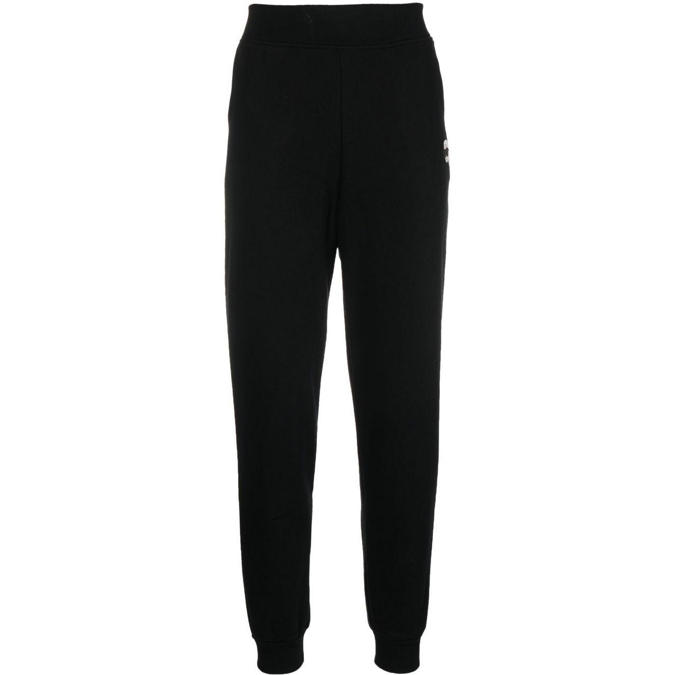 Sportinės kelnės moterims, Juoda, Ikonik 2.0 sweat pants